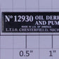 Lionel 6102930010 Nameplate / / Oil Derrick