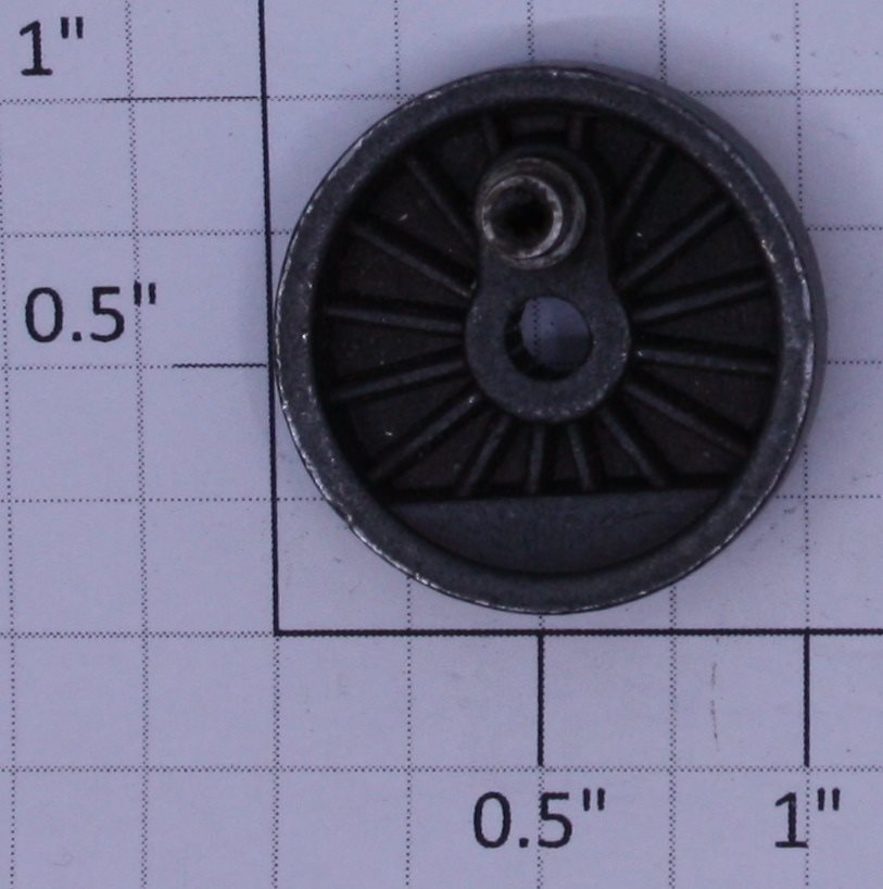 Lionel 681-13WI Turbine Center Wheel w/ Recessed Counterweight w/ Insert