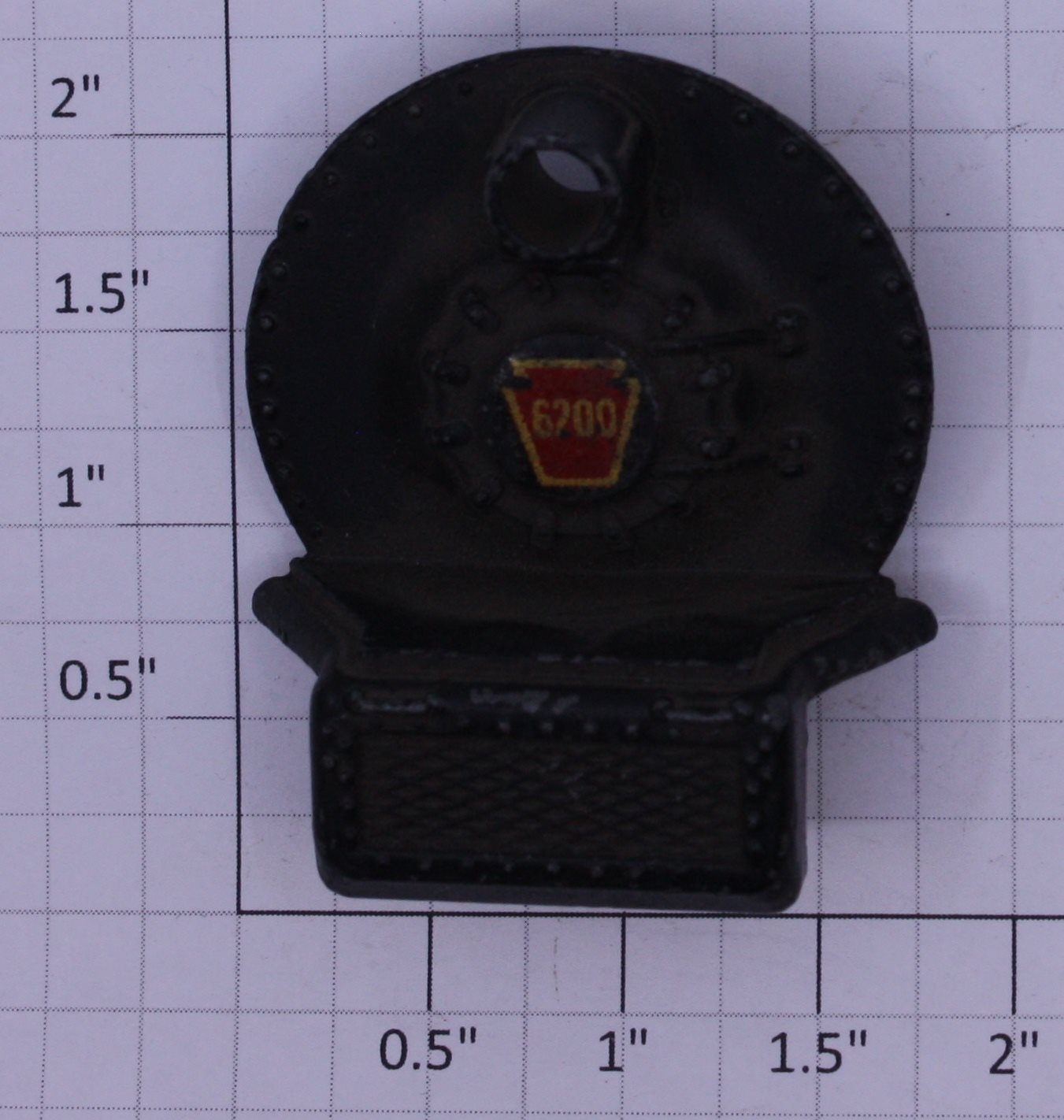 Lionel 671-196X 6-8-6 Turbine Locomotive Boiler with 6200 Decal & Cast Mounting