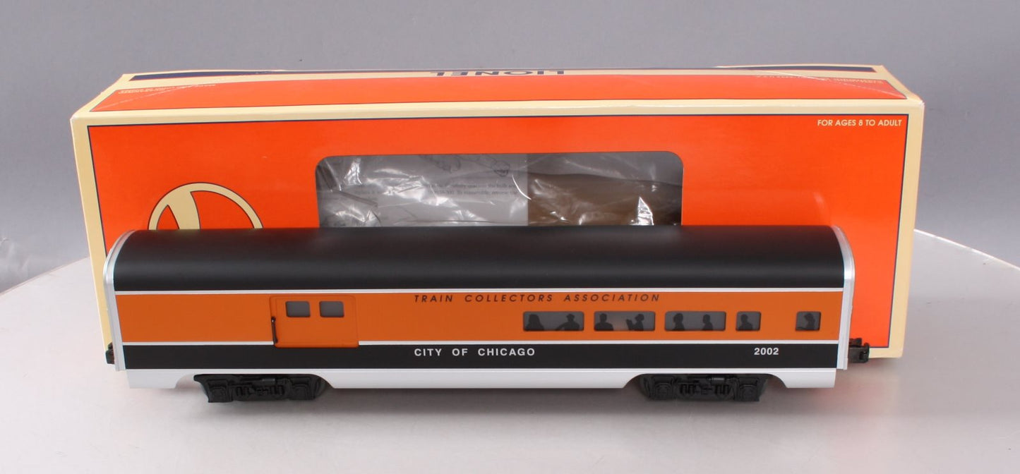 Lionel 6-52250 O Gauge TCA City of Chicago Aluminum Combination Car #2002 LN/Box