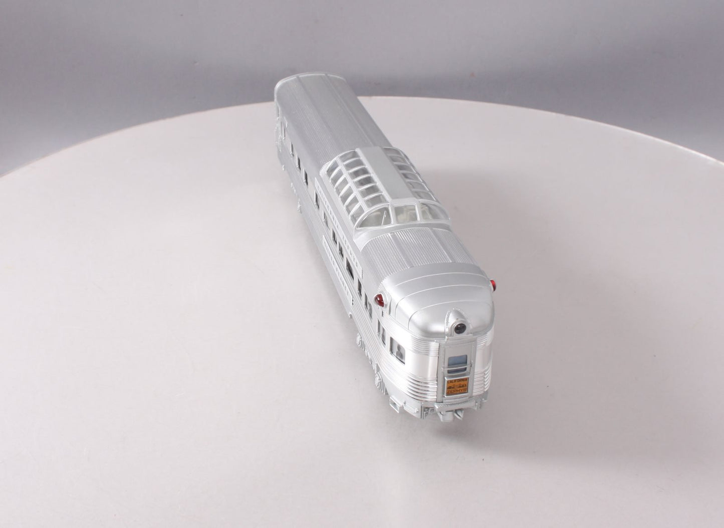 Lionel 6-29138 O Western Pacific California Zephyr "Silver Planet" Vista Dome LN/Box
