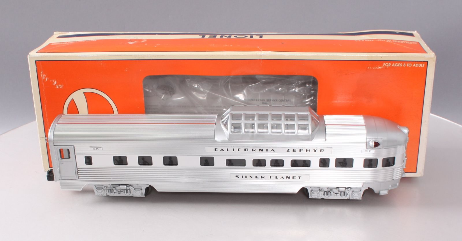Lionel 6-29138 O Western Pacific California Zephyr 