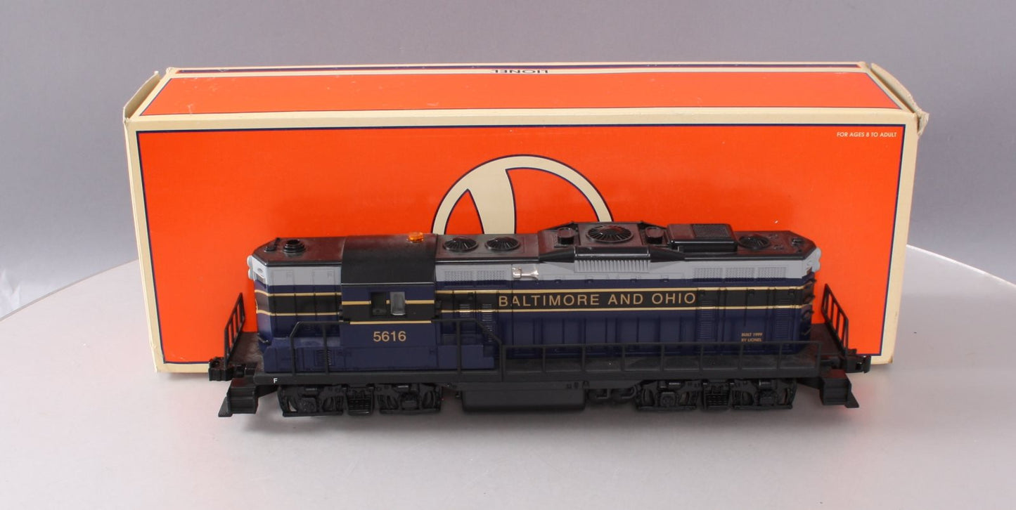 Lionel 6-18879 O Gauge Baltimore & Ohio GP-9 Powered Diesel Locomotive #5616 LN/Box