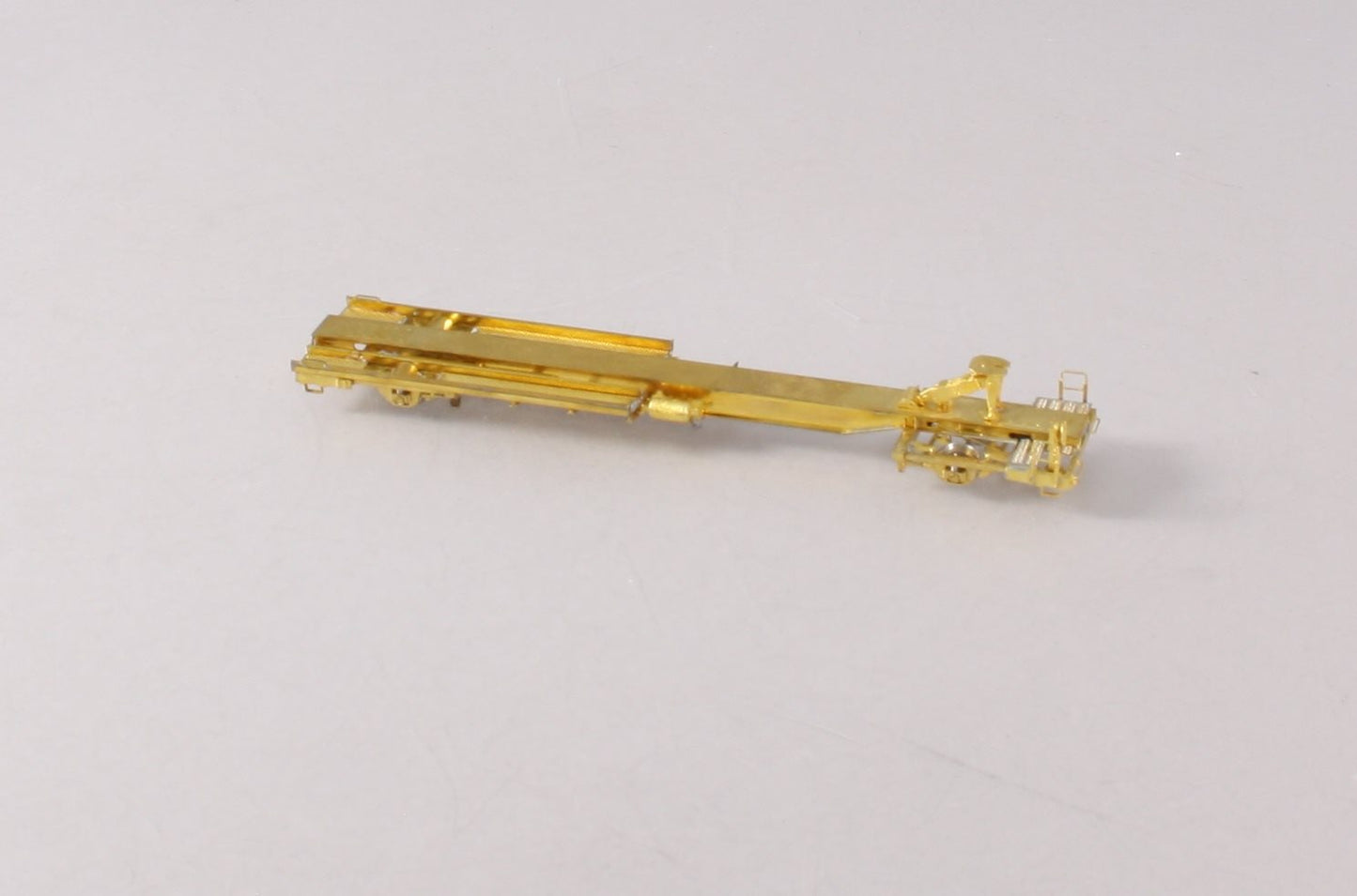Overland 3026 HO BRASS Thrall Front Runner - TOFC 50' w/Leaf Spring Trucks LN/Box