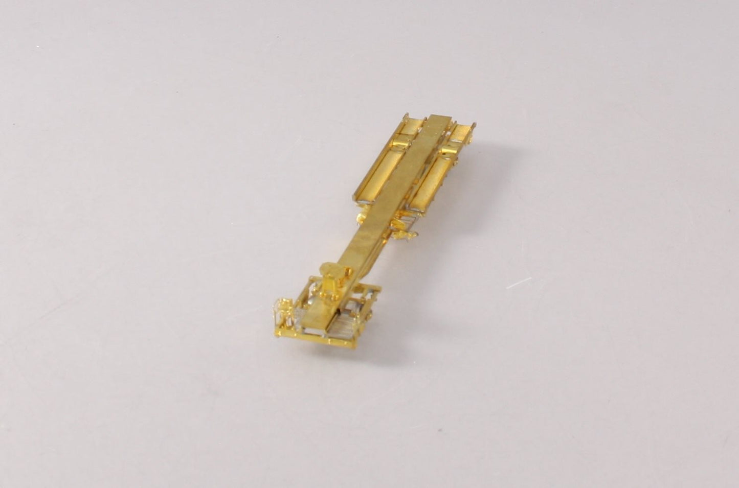 Overland 3026 HO BRASS Thrall Front Runner - TOFC 50' w/Leaf Spring Trucks LN/Box
