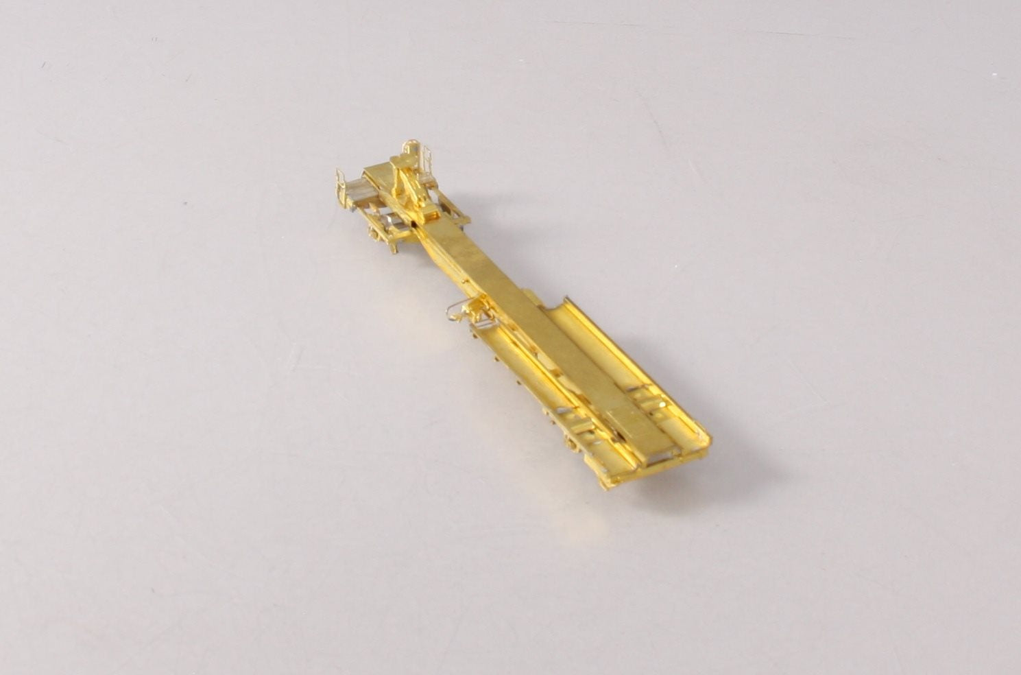 Overland 3026 HO BRASS Thrall Front Runner - TOFC 50' w/Leaf Spring Trucks LN/Box