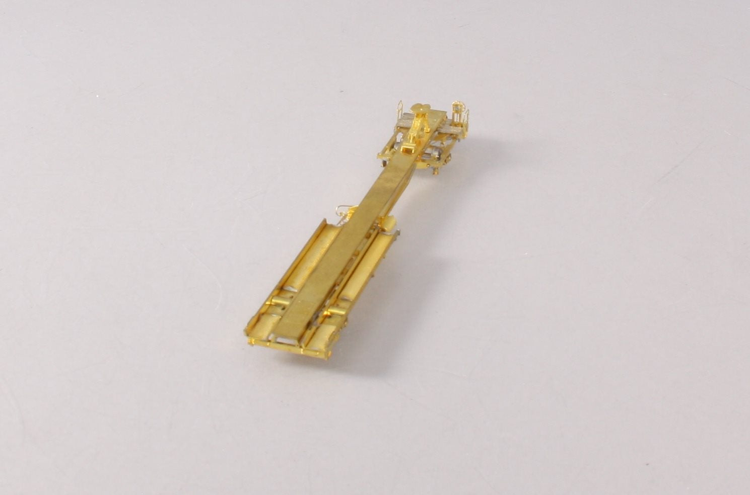 Overland 3026 HO BRASS Thrall Front Runner - TOFC 50' w/Leaf Spring Trucks LN/Box