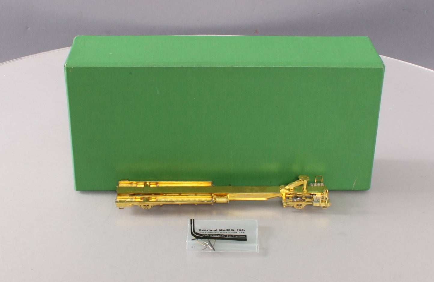 Overland 3026 HO BRASS Thrall Front Runner - TOFC 50' w/Leaf Spring Trucks LN/Box