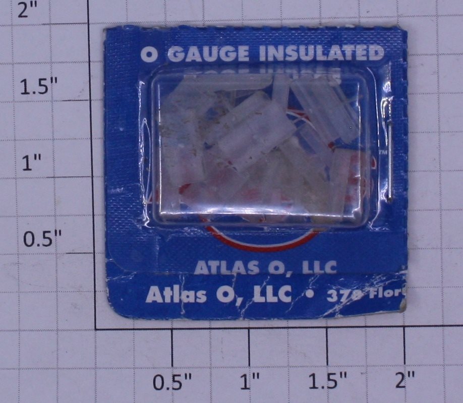 Atlas 6093 O Gauge Plastic Insulated Rail Joiner (Pack of 16)