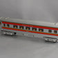 MTH 33-6010 O Scale Santa Fe O-27 Streamlined Coach Car NIB