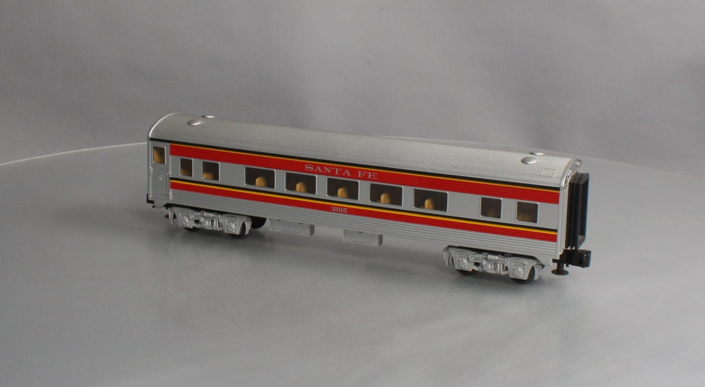 MTH 33-6010 O Scale Santa Fe O-27 Streamlined Coach Car NIB