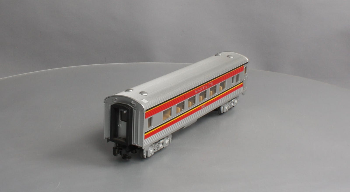 MTH 33-6010 O Scale Santa Fe O-27 Streamlined Coach Car NIB