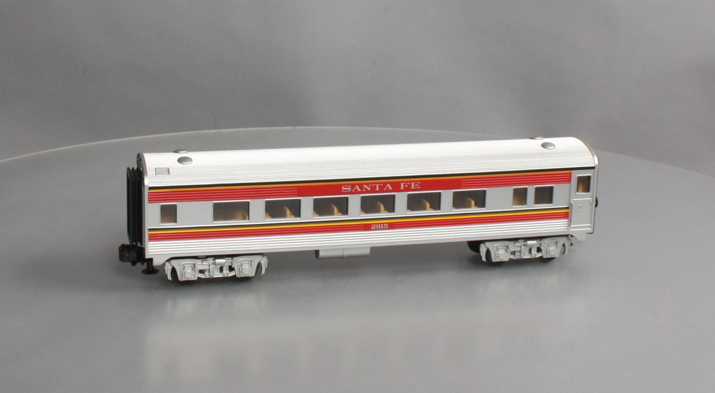 MTH 33-6010 O Scale Santa Fe O-27 Streamlined Coach Car NIB