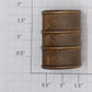 Acme 1000X-1102 G Scale Large Stained Wooden Drums 1 5/8" H x 1 1/8" OD