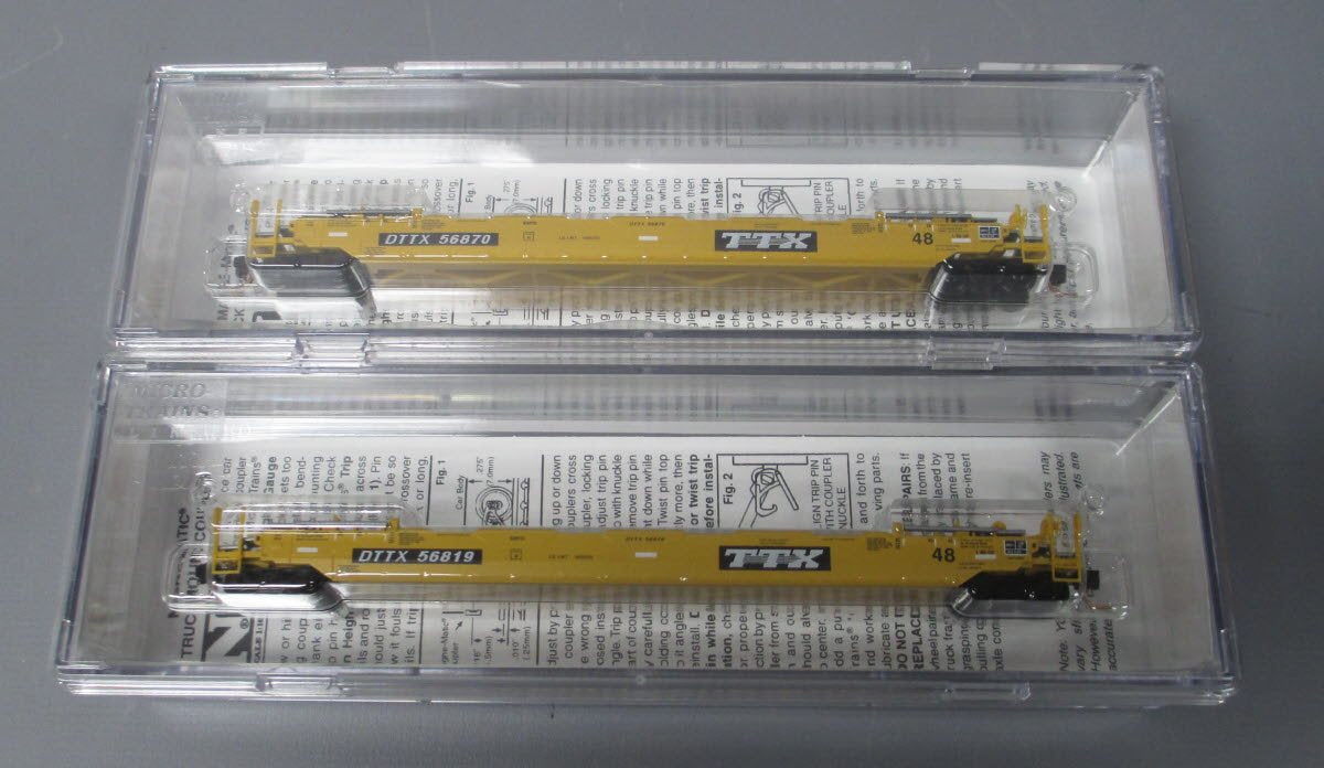 1) 993 01 070 / MICRO-TRAINS 3 WAGONS TREMIE TYPE AMERICAIN 1) 993 01 070 / MICRO-TRAINS 3 WAGONS TREMIE TYPE AMERICAIN