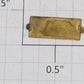 Lionel 262E-1 Prewar O Gauge No. 262E Brass Nameplate