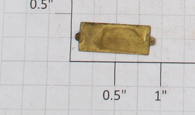Lionel 262E-1 Prewar O Gauge No. 262E Brass Nameplate