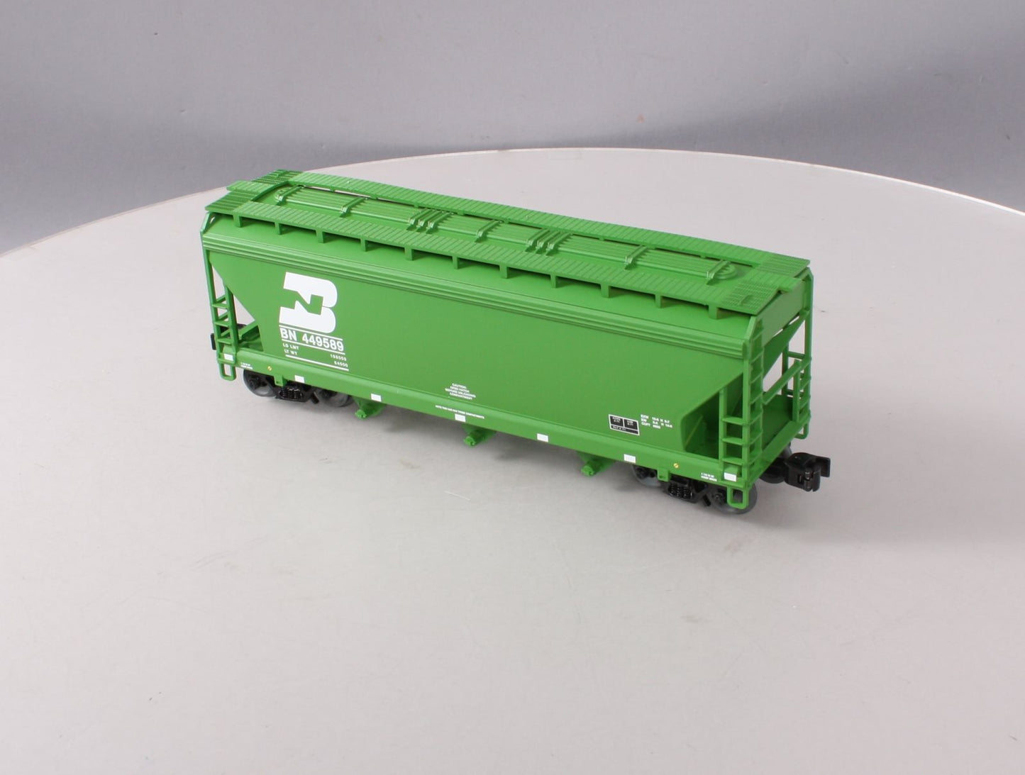 Lionel 3-18086 O Scale Burlington Northern 3-Bay Covered Hopper #449589 LN/Box
