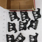 Lionel 3356-100 Set of 9 Black Horses in Separate Sale Box