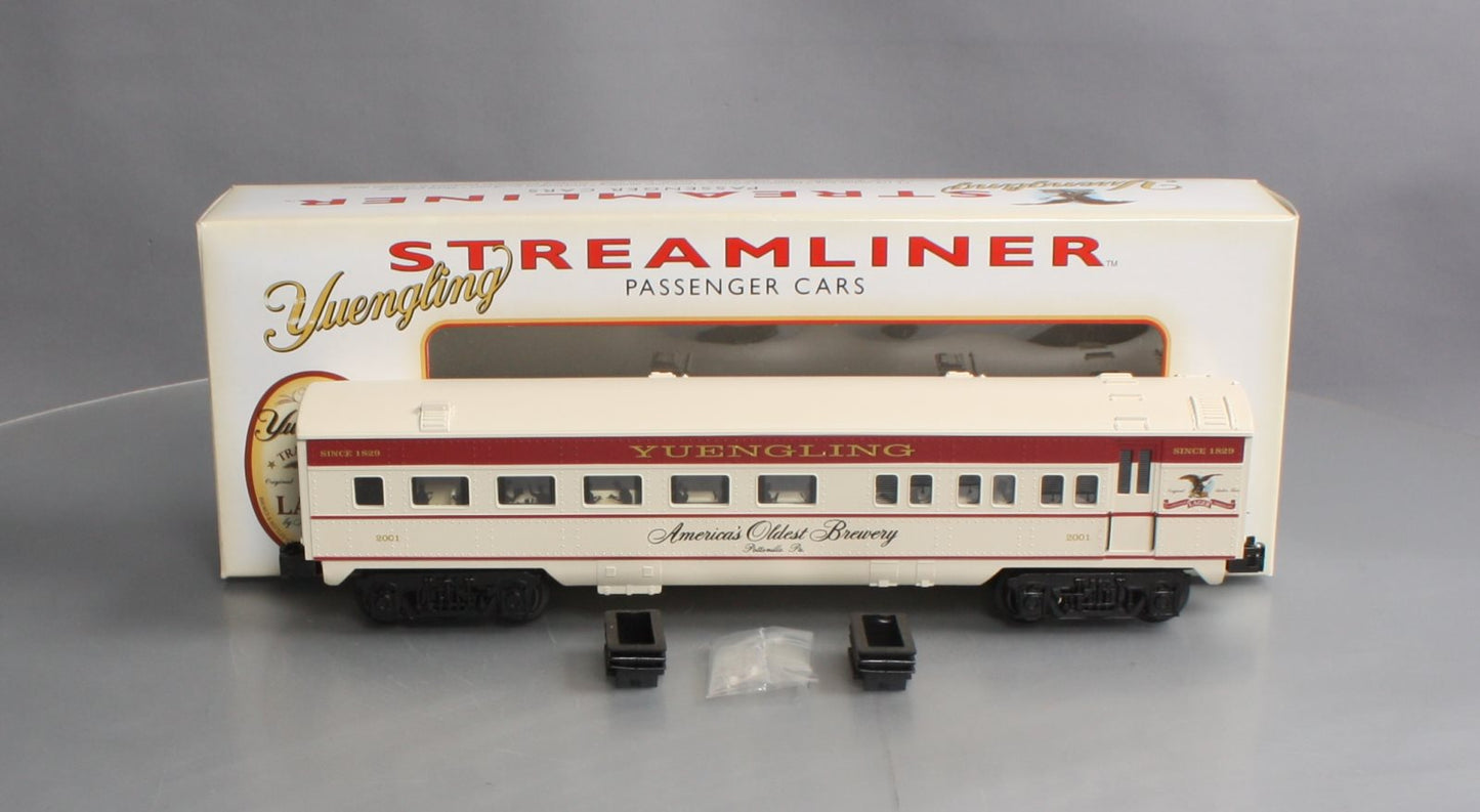 K-Line K4598-2001 O Yuengling Traditional Lager Streamliner Diner Car #2001 LN/Box