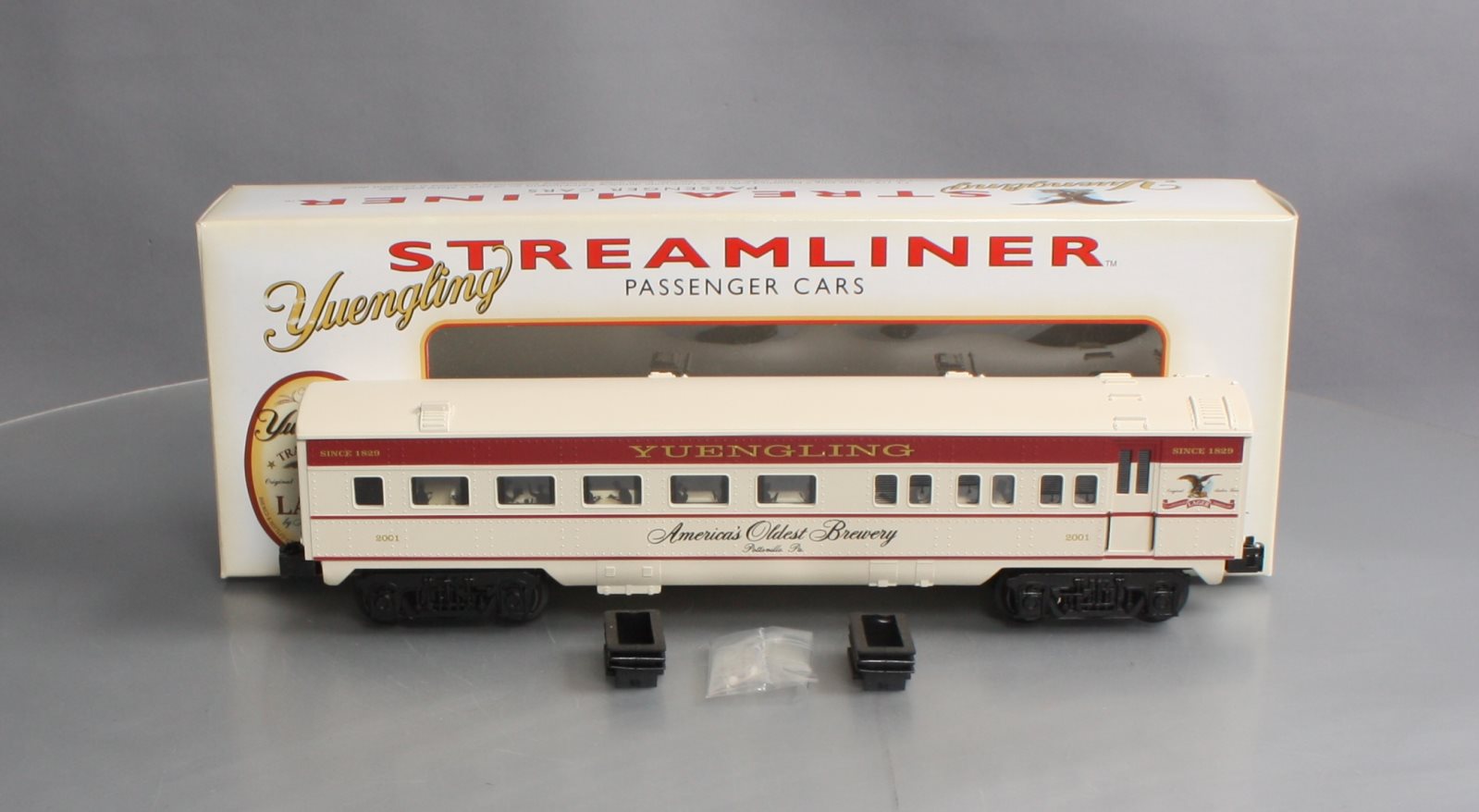 K-Line K4598-2001 O Yuengling Traditional Lager Streamliner Diner Car #2001 LN/Box