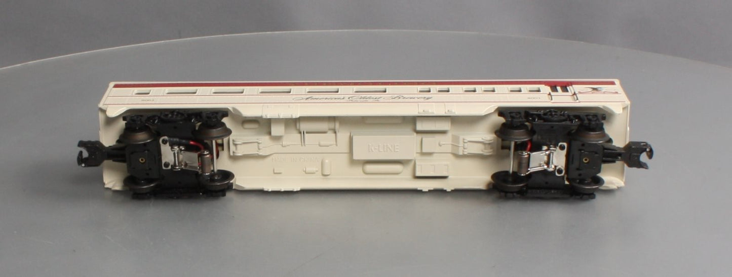 K-Line K4598-2001 O Yuengling Traditional Lager Streamliner Diner Car #2001 LN/Box