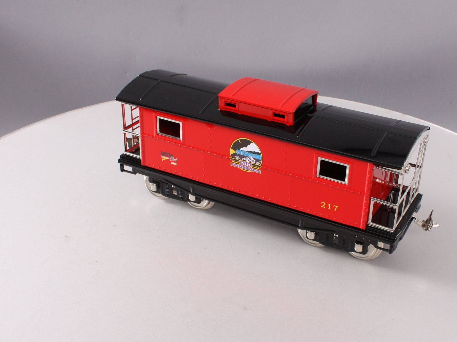 MTH 10-2247 Standard Gauge Illuminated Caboose #217 MT/Box