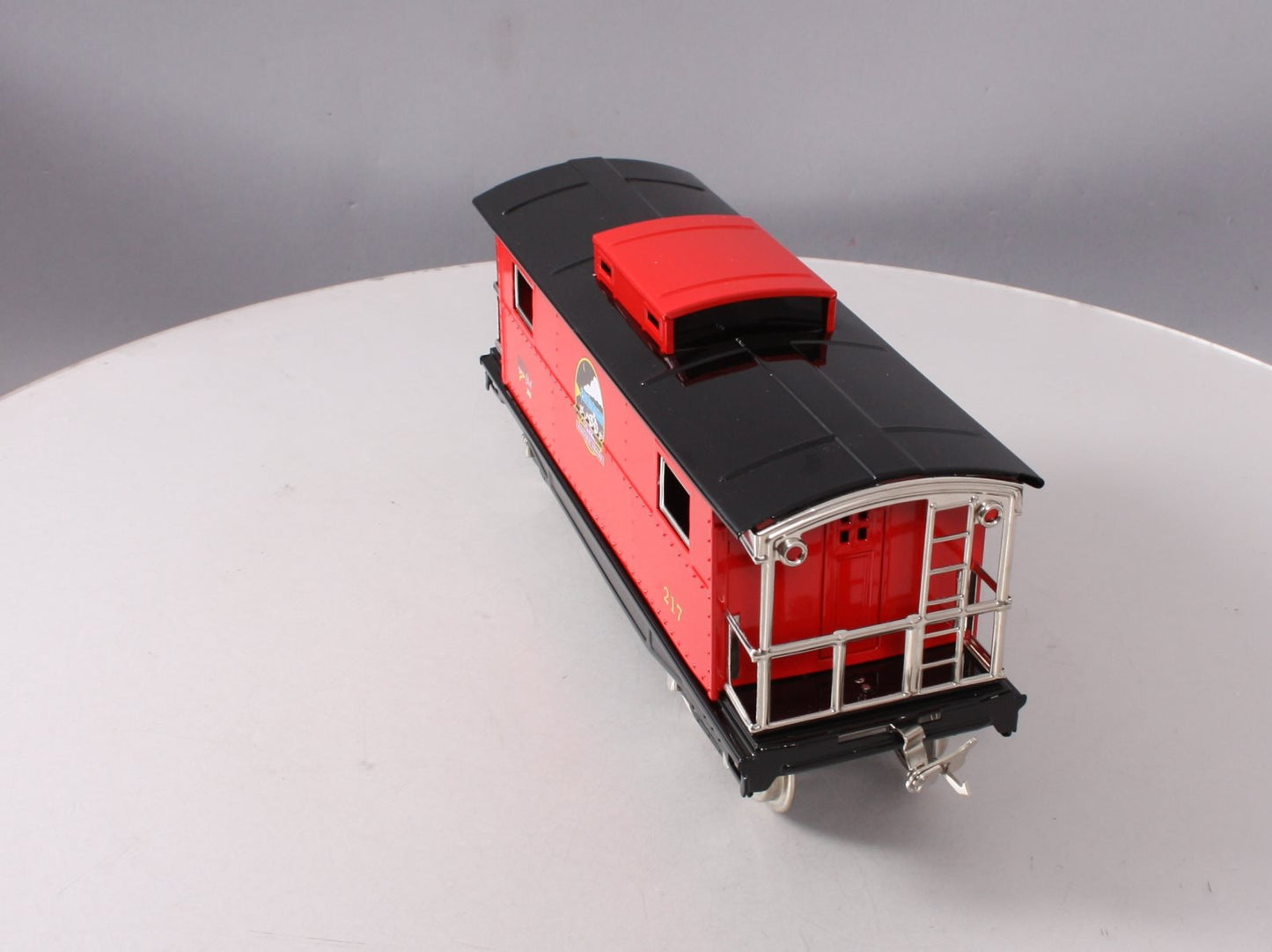 MTH 10-2247 Standard Gauge Illuminated Caboose #217 MT/Box