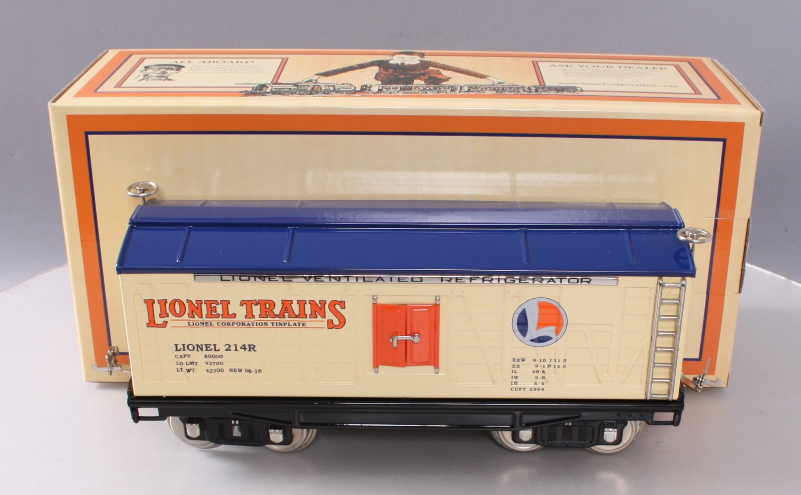 MTH 11-30248 Std. Gauge Lionel Corporation Tinplate No. 214R MT/Box