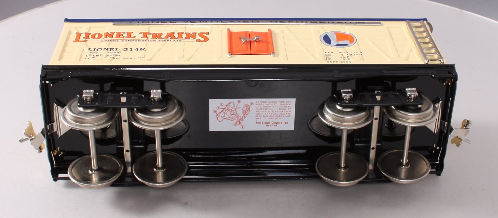 MTH 11-30248 Std. Gauge Lionel Corporation Tinplate No. 214R MT/Box