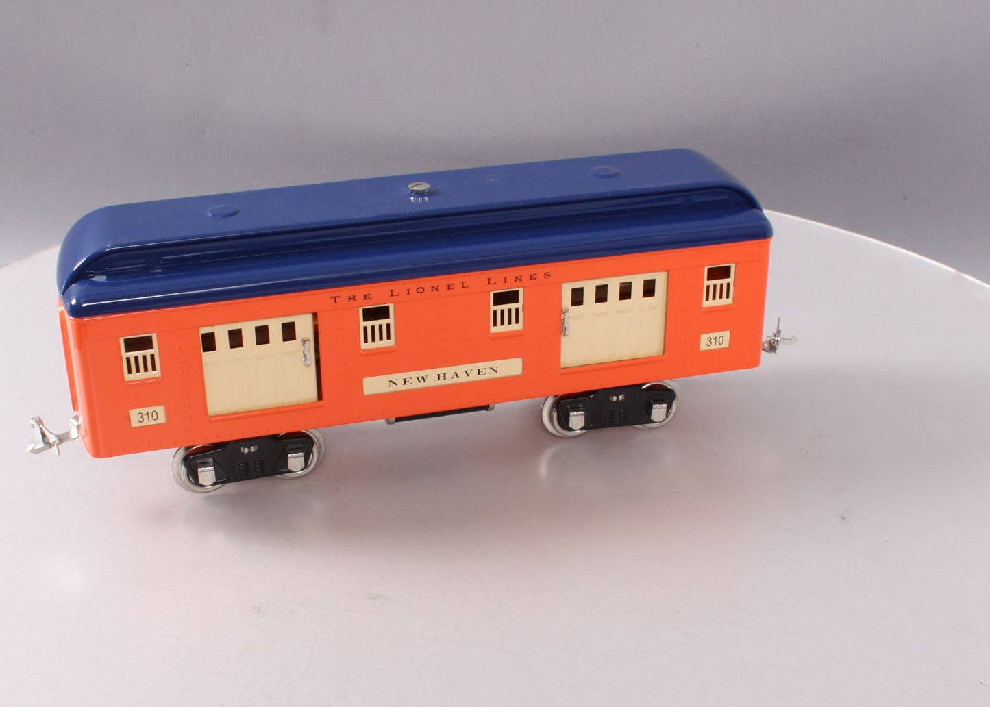 MTH 11-40073 Std. Lionel Corporation Tinplate Baggage Passenger Car #310 LN/Box