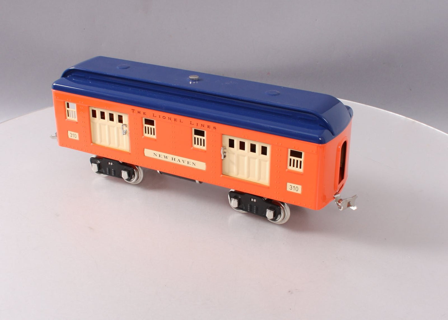 MTH 11-40073 Std. Lionel Corporation Tinplate Baggage Passenger Car #310 LN/Box
