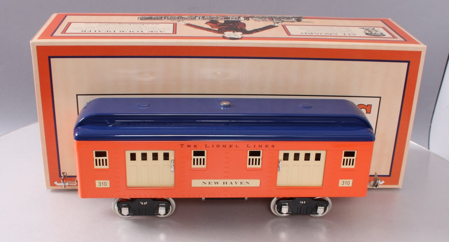 MTH 11-40073 Std. Lionel Corporation Tinplate Baggage Passenger Car #310 LN/Box