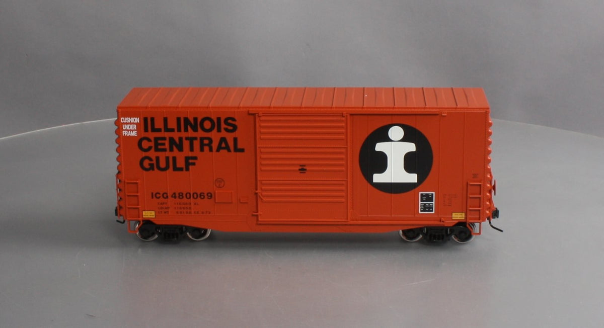 Atlas 857-2 O Scale ICG Trainman 40' Hy-Cube Box Car #480069 (2-Rail) EX/Box