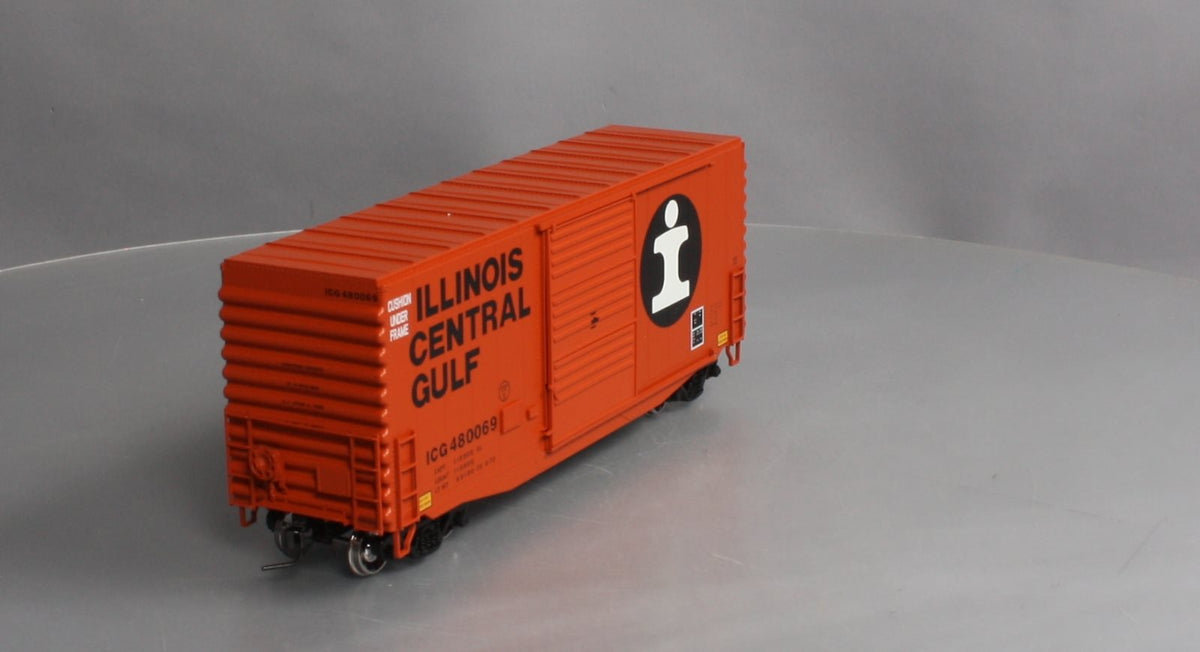 Atlas 857-2 O Scale ICG Trainman 40' Hy-Cube Box Car #480069 (2-Rail) EX/Box