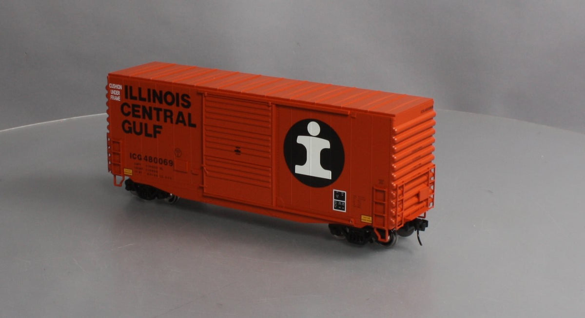 Atlas 857-2 O Scale ICG Trainman 40' Hy-Cube Box Car #480069 (2-Rail) EX/Box