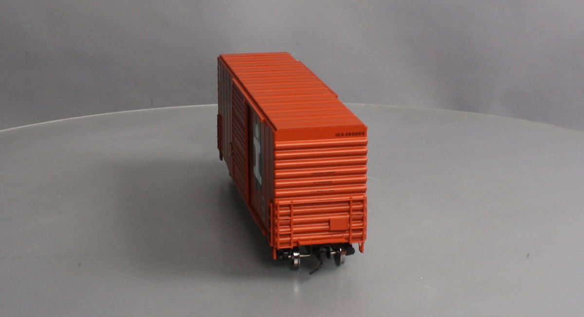 Atlas 857-2 O Scale ICG Trainman 40' Hy-Cube Box Car #480069 (2-Rail) EX/Box