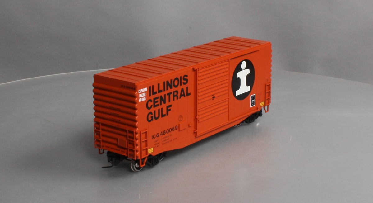 Atlas 857-2 O Scale ICG Trainman 40' Hy-Cube Box Car #480069 (2-Rail) EX/Box