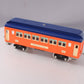 MTH 11-40074 Std. Gauge Lionel Tinplate No. 309 Coach Passenger Car LN/Box