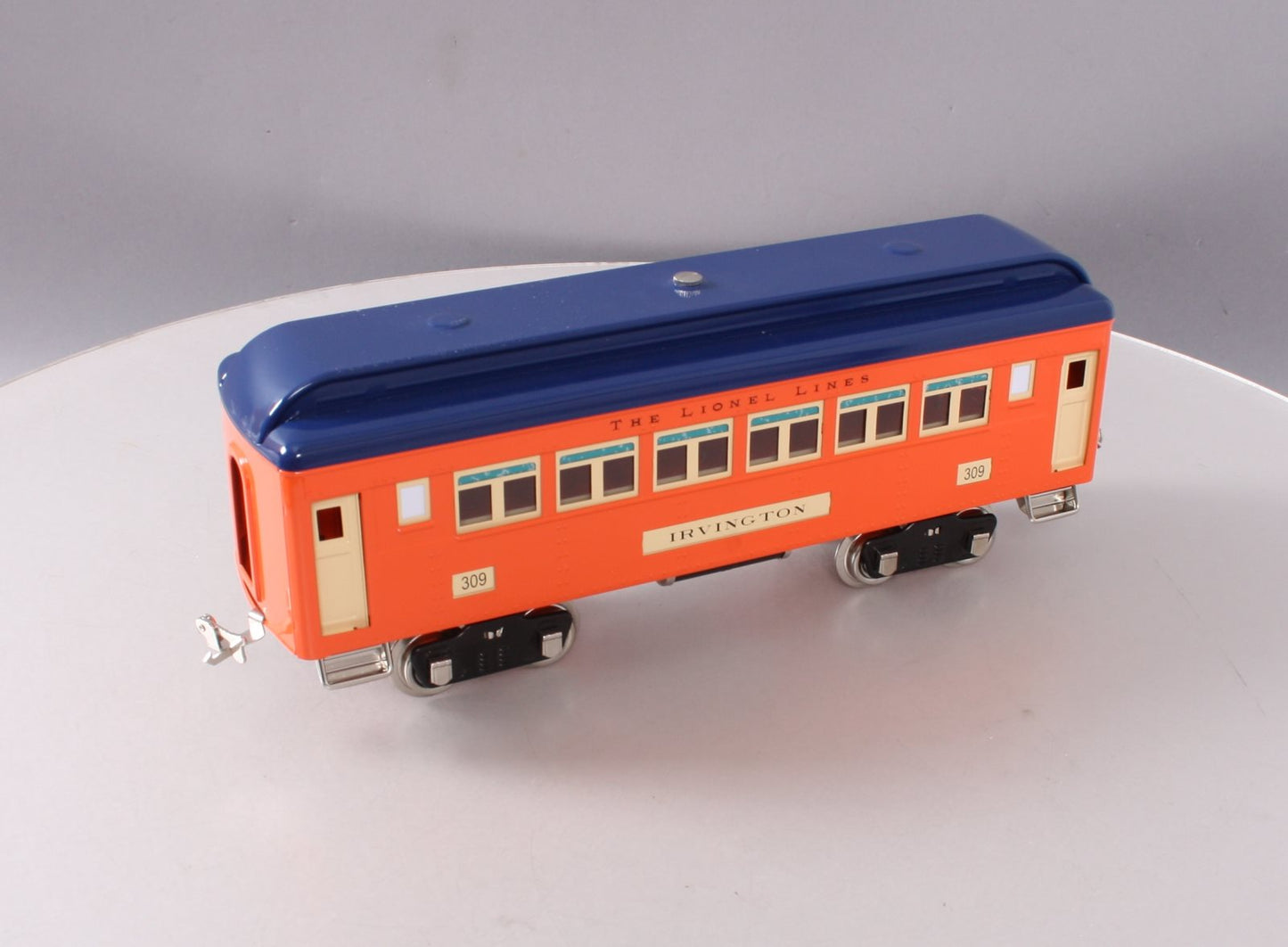 MTH 11-40074 Std. Gauge Lionel Tinplate No. 309 Coach Passenger Car LN/Box