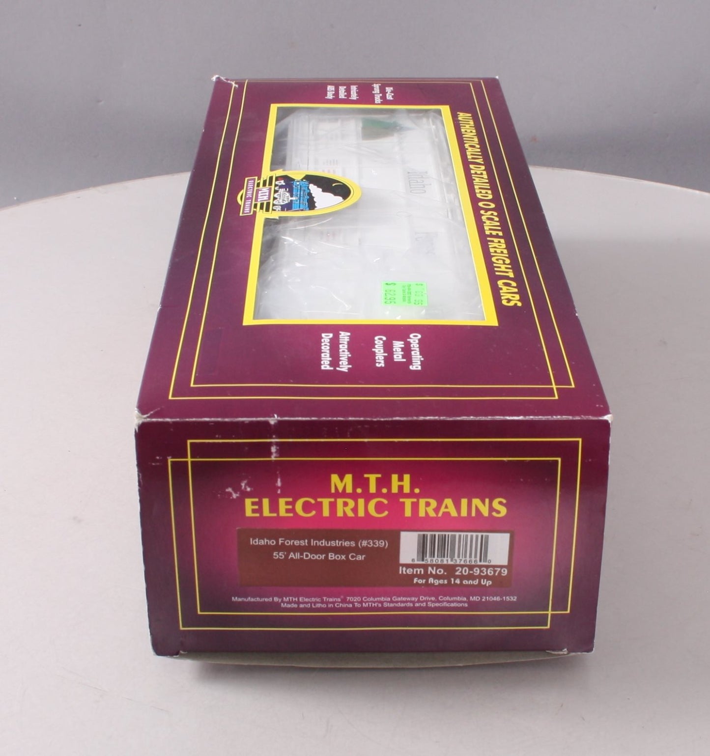 MTH 20-93679 Idaho Forest Industries 55' All-Door Boxcar #337