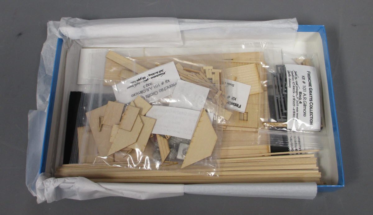 Built-Rite Models 101 HO Scale Laser Cut A.R. Gilmore Feed Mill Kit
