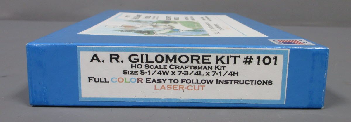 Built-Rite Models 101 HO Scale Laser Cut A.R. Gilmore Feed Mill Kit