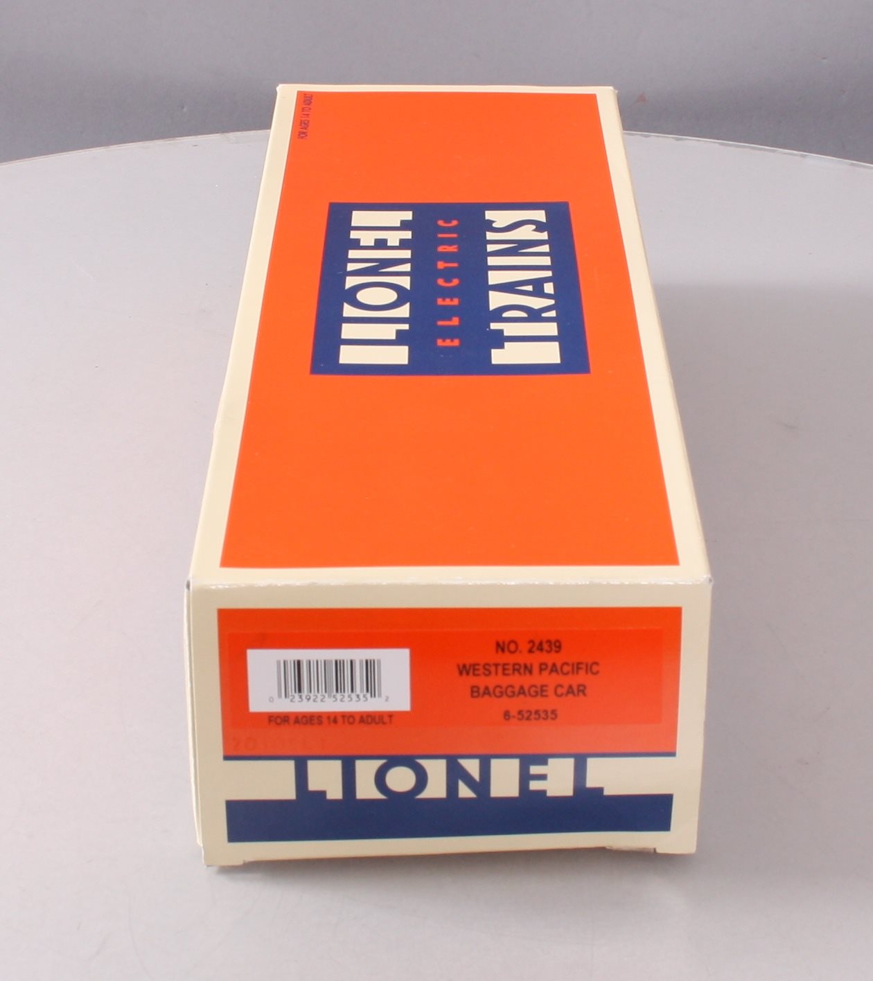 Lionel 6-52535 O Gauge LCCA Western Pacific Baggage Car #2439 NIB