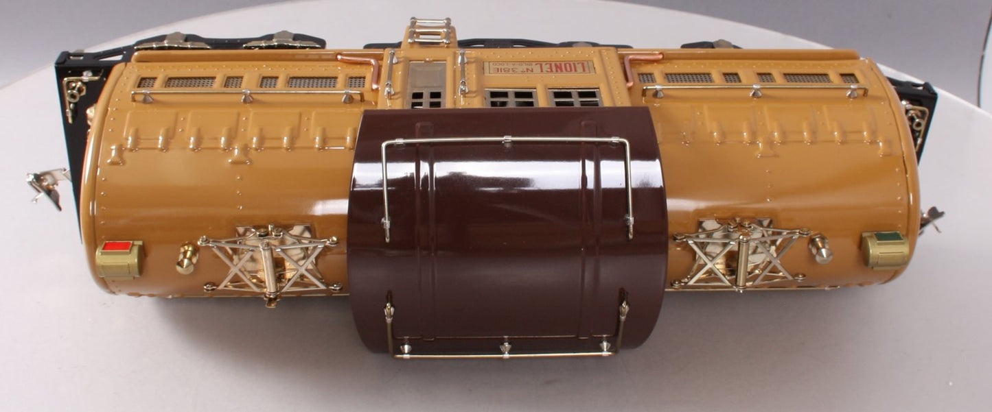MTH 11-2028-1 Standard Gauge Two Tone Brown Electric w/PS3 #381E LN/Box