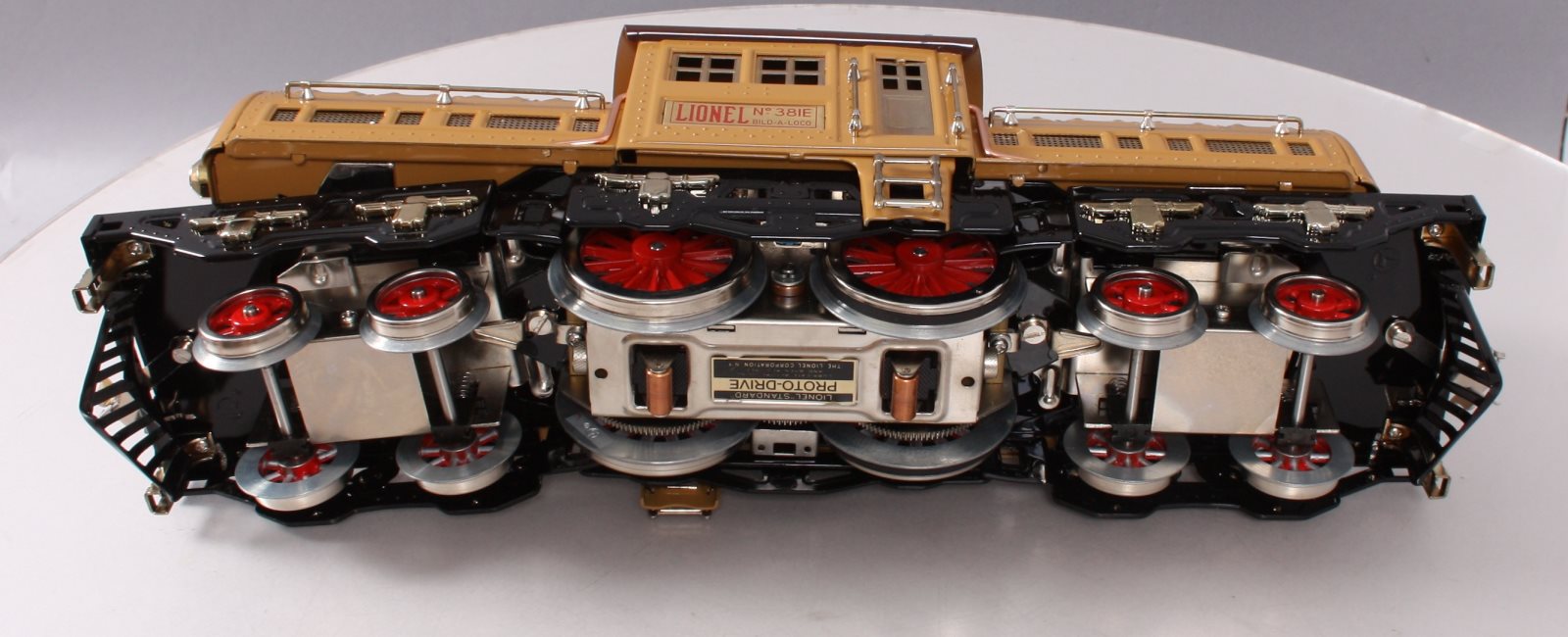 MTH 11-2028-1 Standard Gauge Two Tone Brown Electric w/PS3 #381E LN/Box