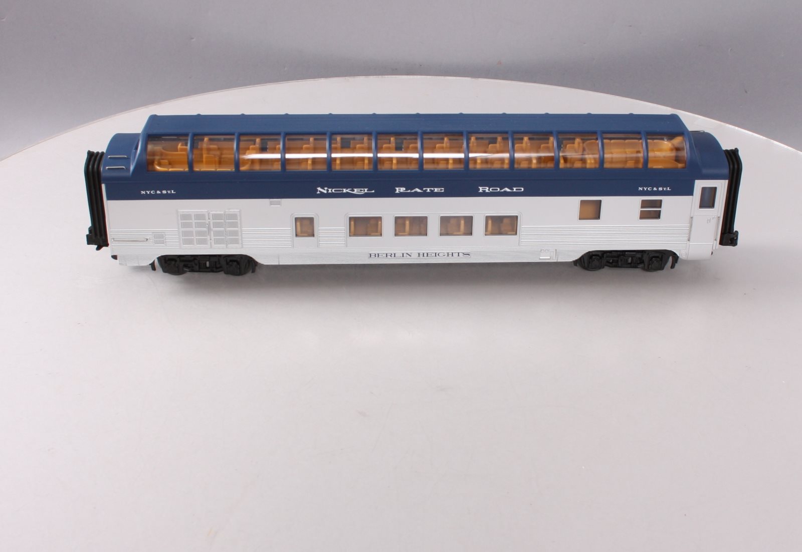 MTH 30-67808 O Nickel Plate Road 60' Streamline Full Vista Dome