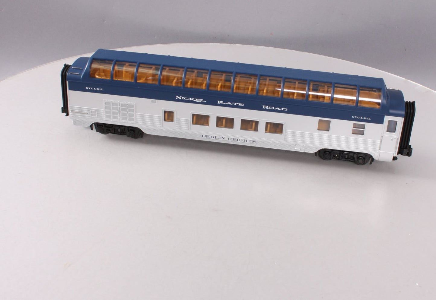 MTH 30-67808 O Nickel Plate Road 60' Streamline Full Vista Dome