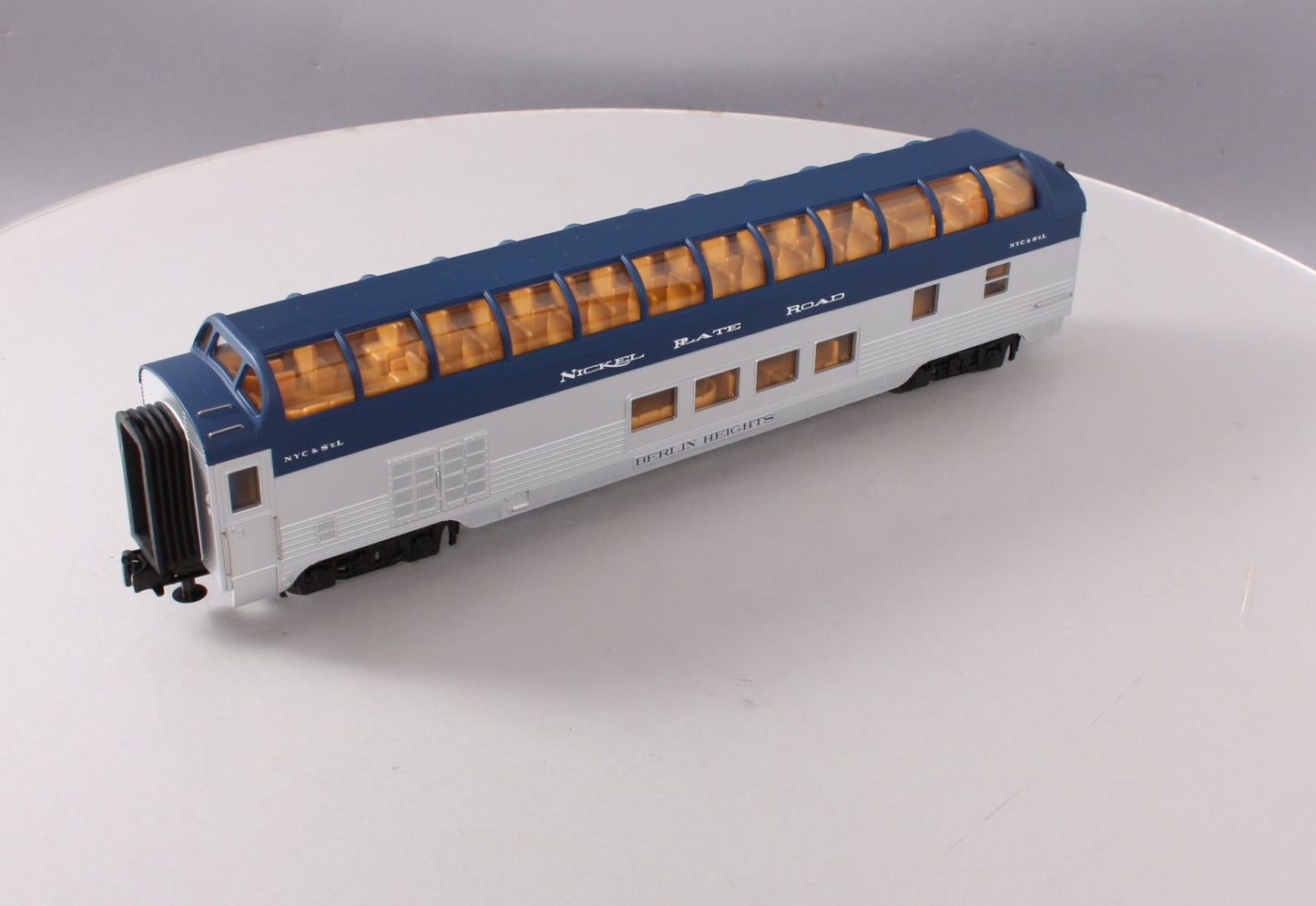 MTH 30-67808 O Nickel Plate Road 60' Streamline Full Vista Dome