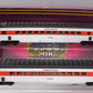 MTH 20-2197B O Gauge New Haven 70' ABS Ribbed Streamlined Coach Set (Set of 2) EX/Box